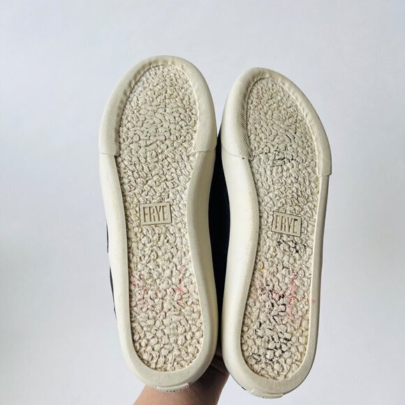 ❤️ Frye Mindy slip on sneakers, Black, Size 8.5 - Picture 6 of 8